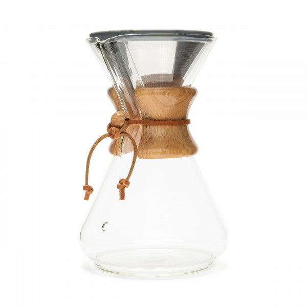 Dauerfilter Kone in der Chemex.