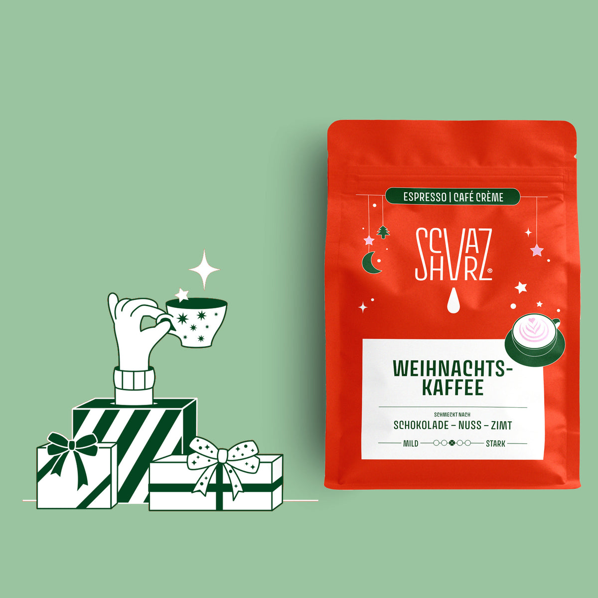 Christmas coffee - Espresso / Café Crème